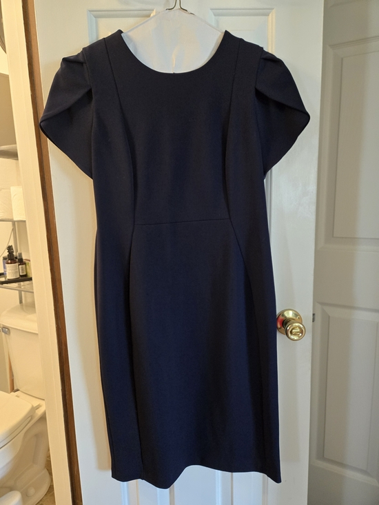 Calvin Klein Dresses & Skirts - Calvin Klein Navy Midi Sheath Dress